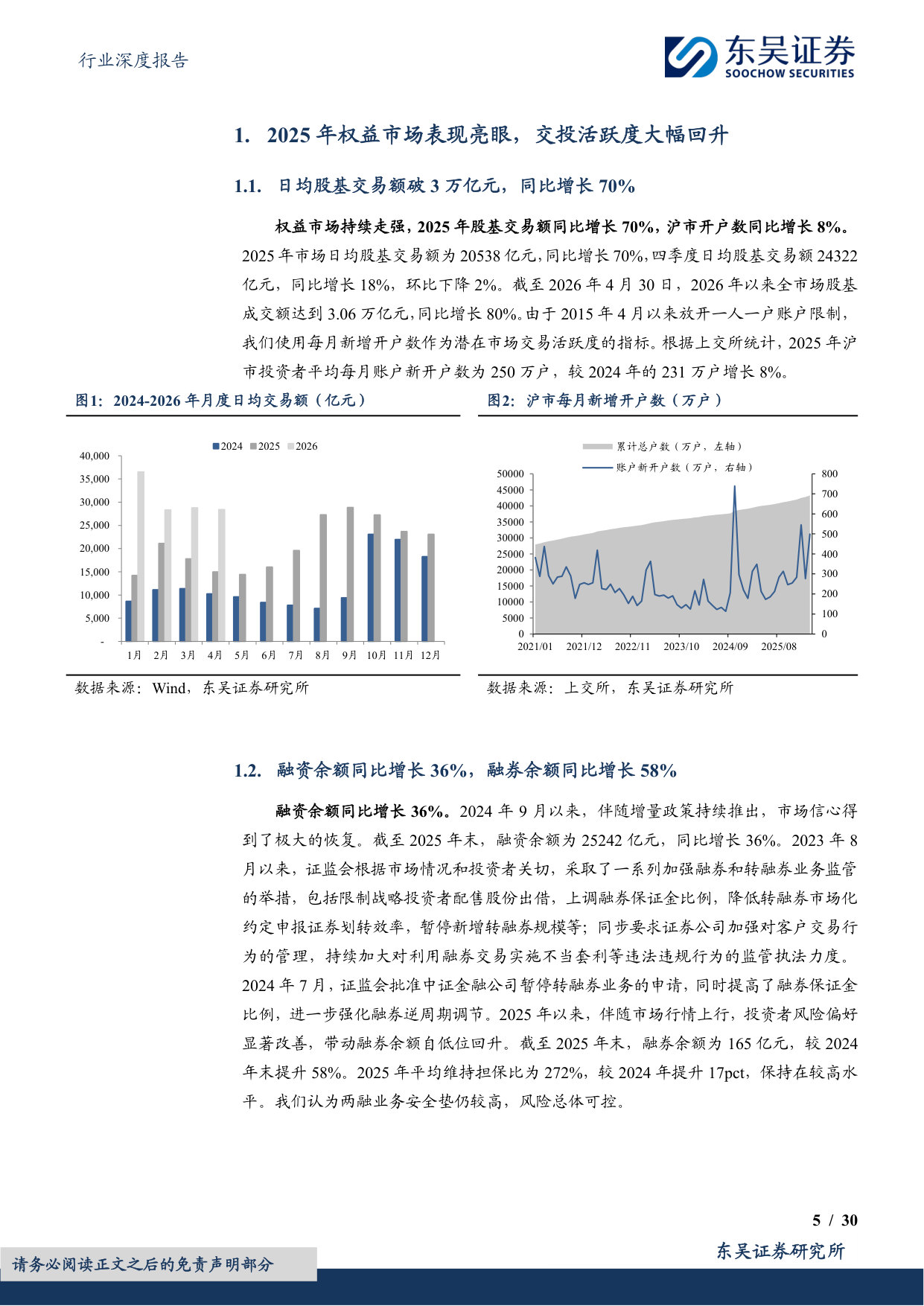 证券行业2025年年报总结:市场交投持续升温,2025年归母净利润同比+43%.pdf 第5页