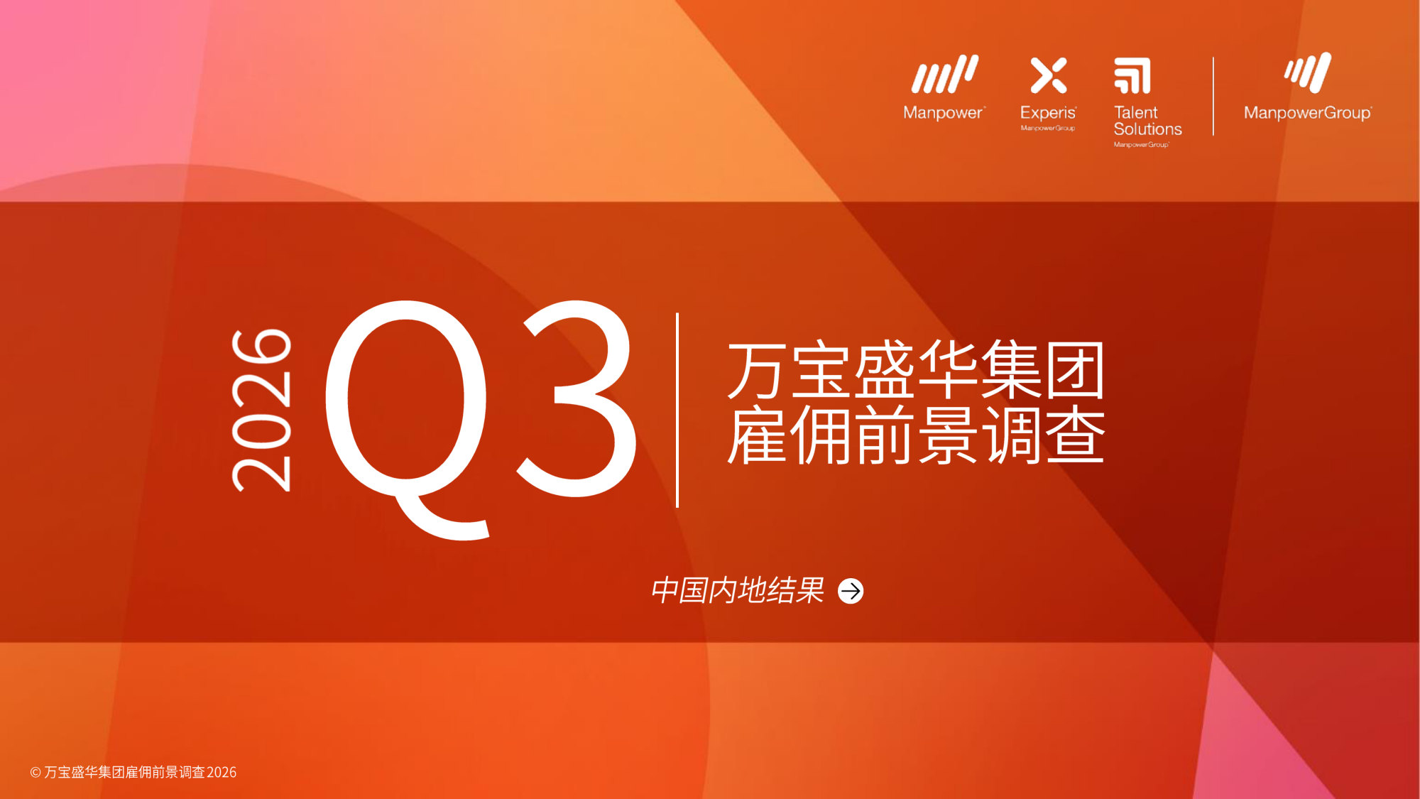 3Q26万宝盛华集团雇佣前景调查.pdf 第1页