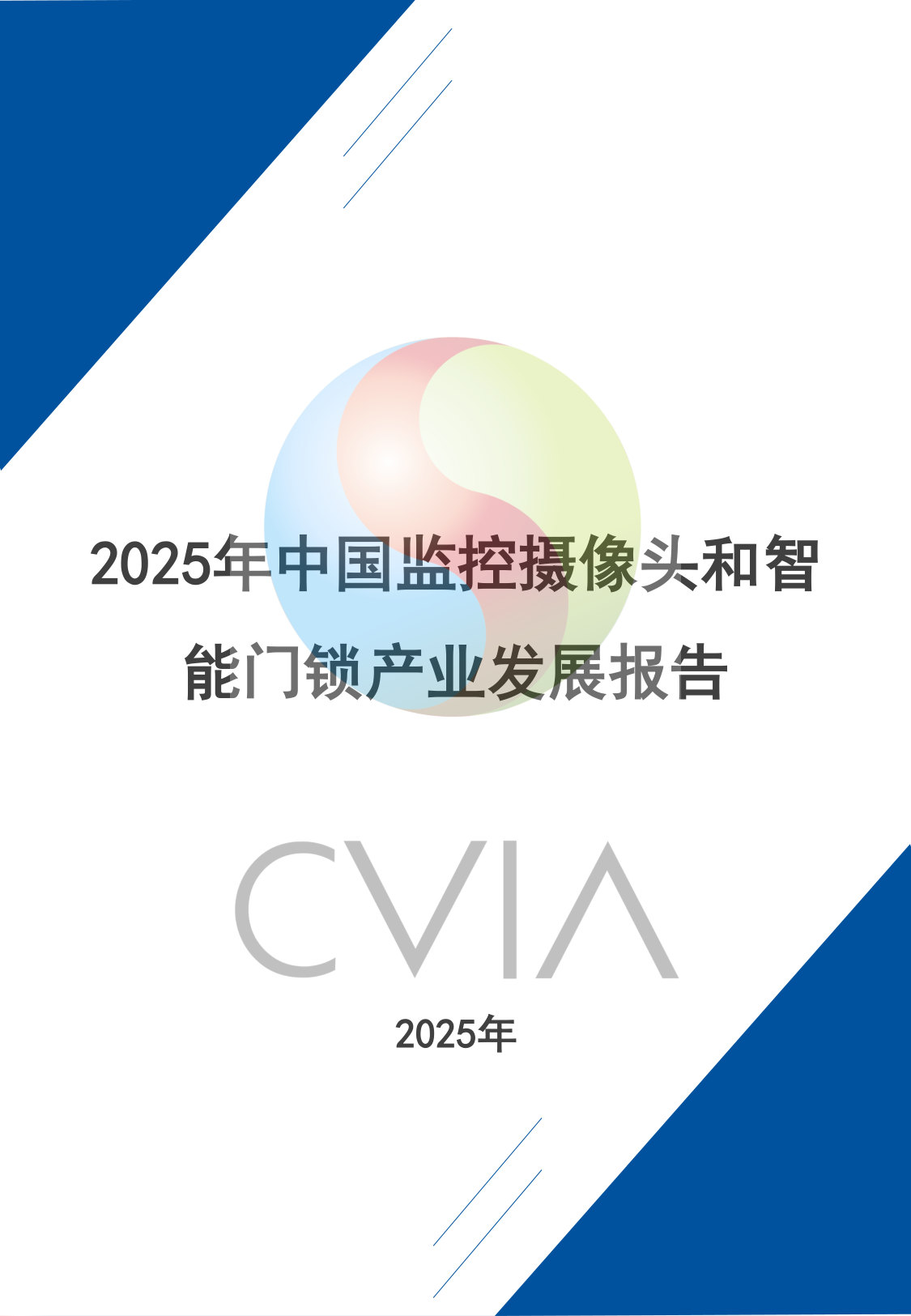 2025年中国监控摄像头和智能门锁产业发展报告(节选).pdf 第1页