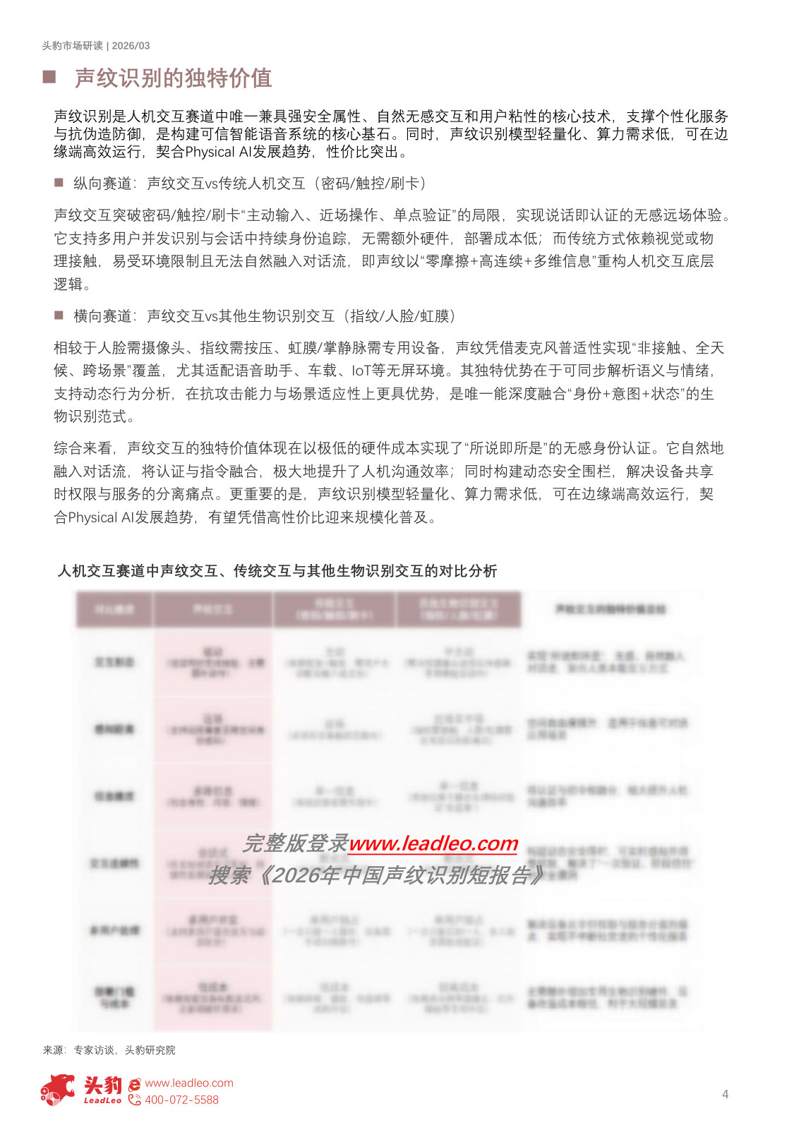 2026年中国声纹识别短报告：声纹即身份，AI时代下的人机交互新范式（精华版）.pdf 第4页
