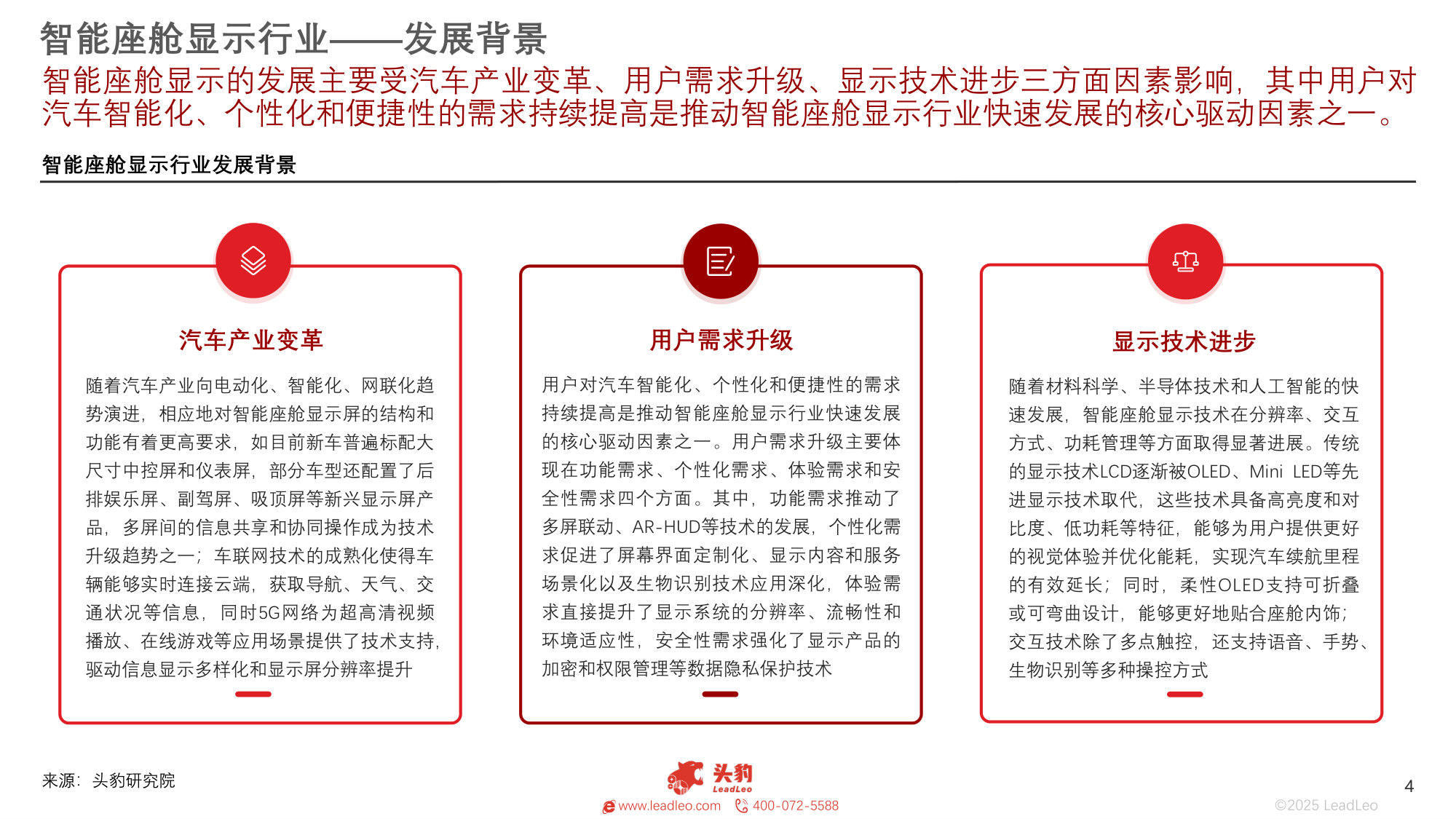 2025年全球及中国智能座舱显示行业研究报告.pdf 第4页