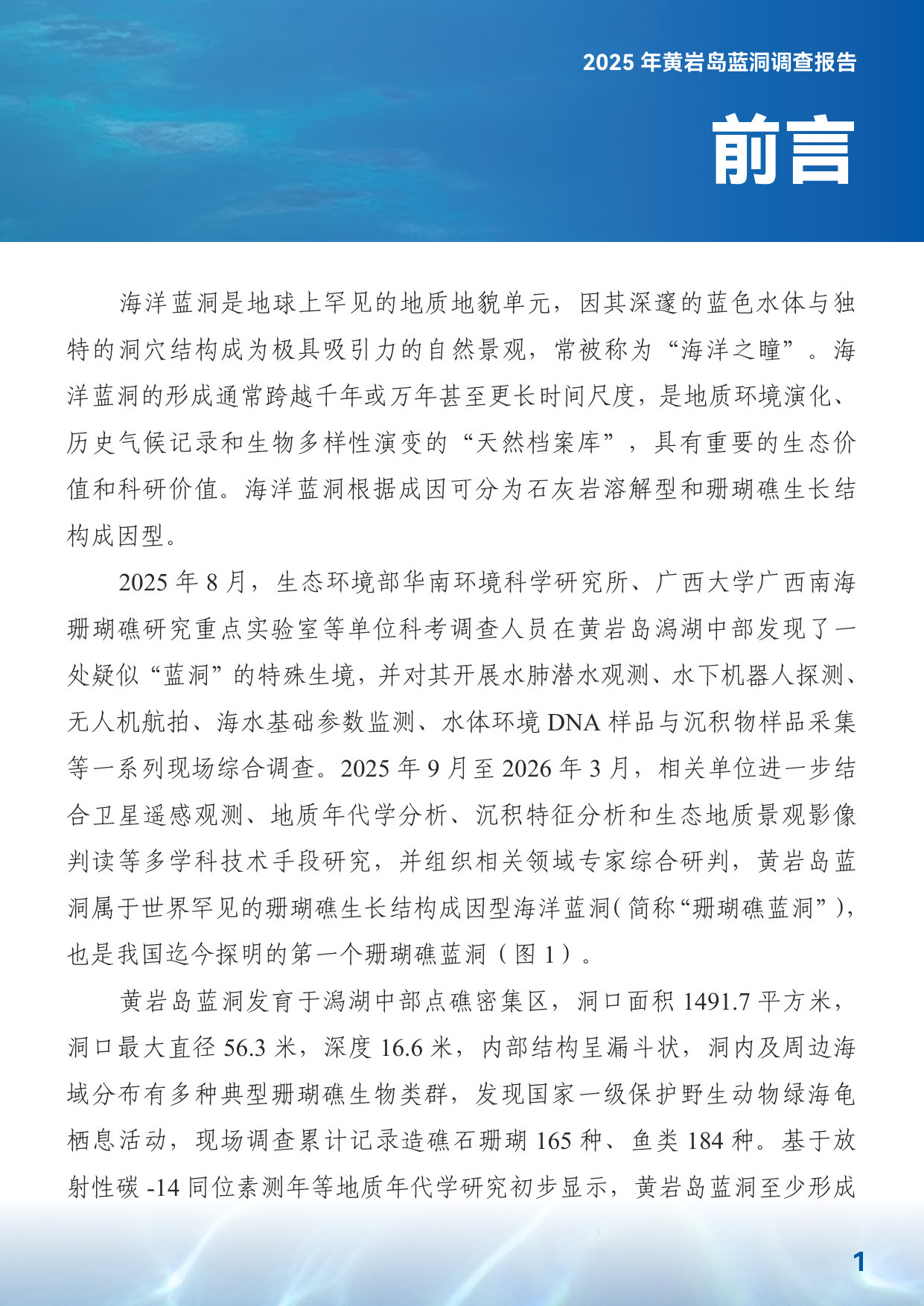 2025年黄岩岛蓝洞调查报告.pdf 第5页