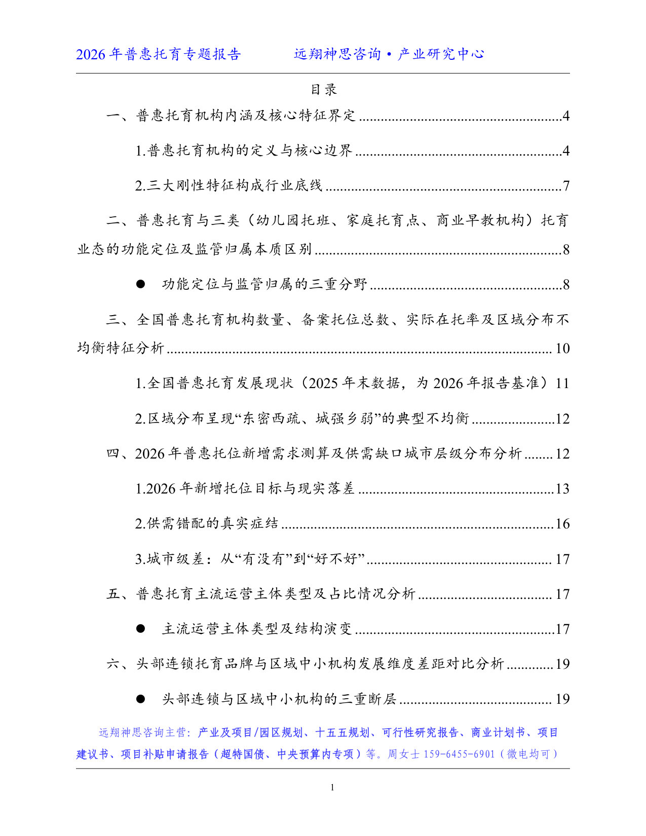 2026年普惠托育专题报告--远翔神思咨询.pdf 第2页