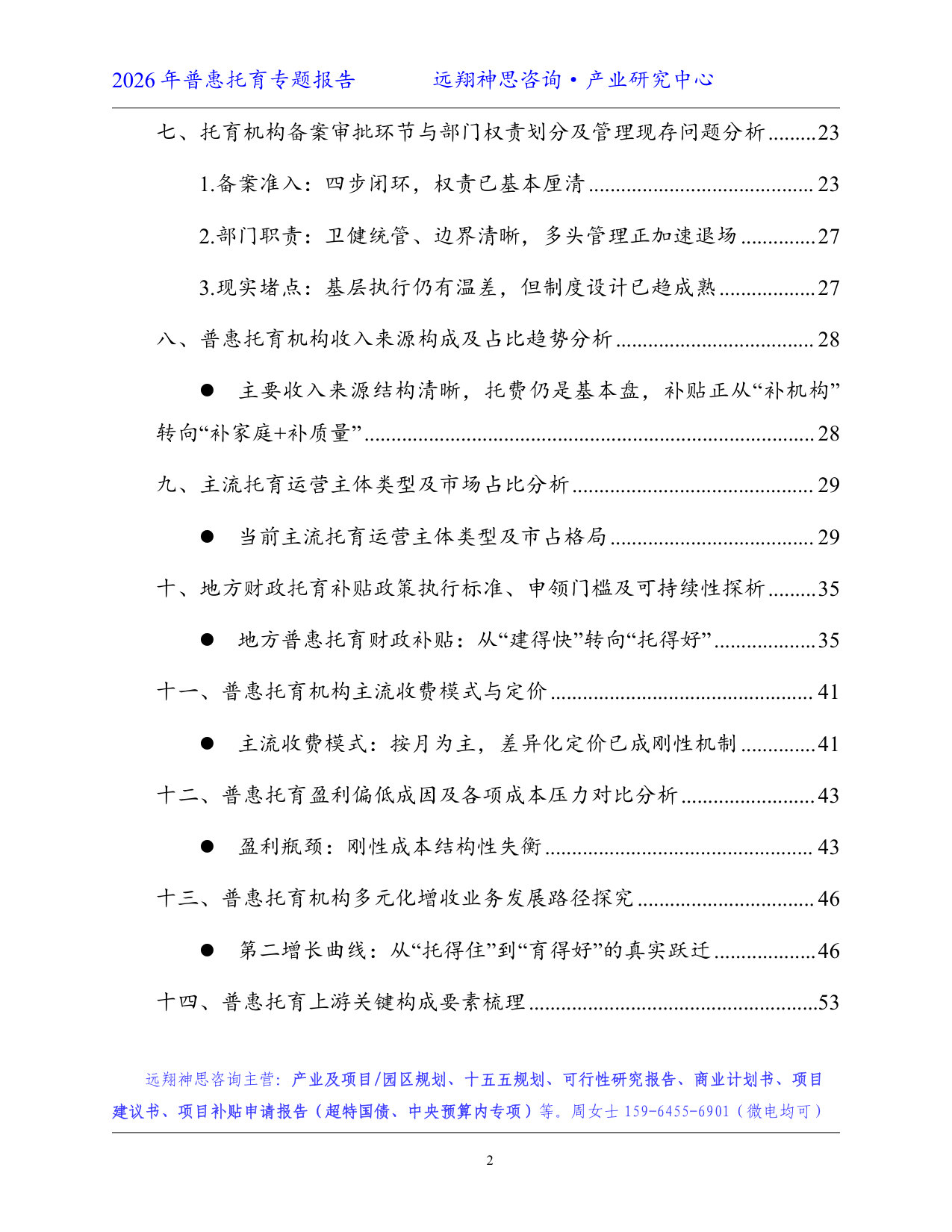 2026年普惠托育专题报告--远翔神思咨询.pdf 第3页