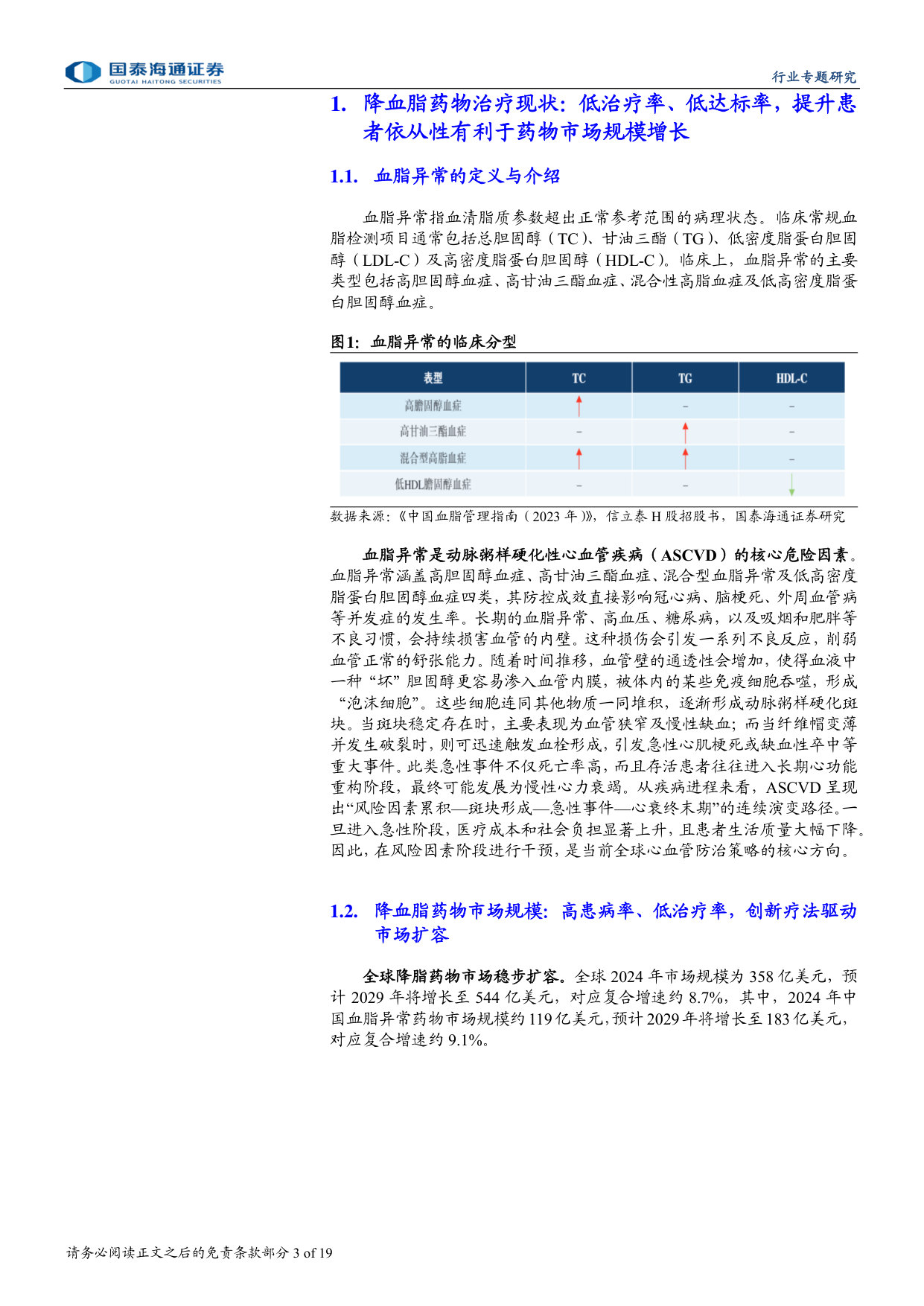 代谢领域系列报告:降脂药物研发:BIC研发导向,中国工程师红利优势领域.pdf 第3页